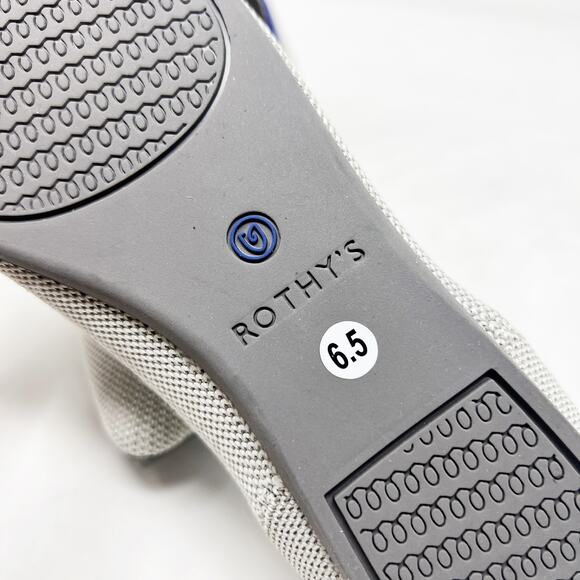 [Rothy’s] The Point Birdseye Gray Slip On Washable Ballet Flats Pointed Toe 6.5 - Picture 11 of 12